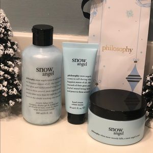 Philosophy Snow Angel Bath Gift Set New